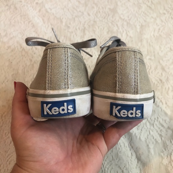 Keds X EOS metallic lace up sneakers - Picture 6 of 10